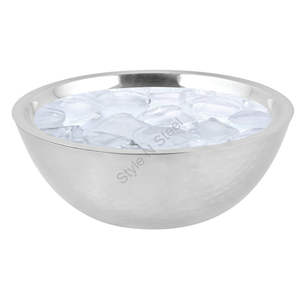 Stainless Steel <b>Salad</b> <b>Serving</b> <b>Bowl</b> Stylish CLASSIC Design Decorative Fruit <b>Bowl</b> at Wholesale Price - Product Image 4