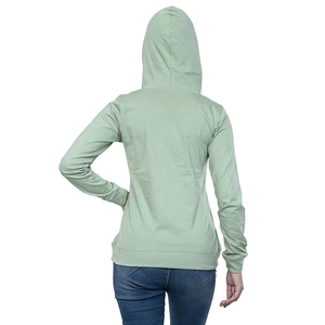 Green Fully Customized Made Best Color Contrast Unique Design Causal Wear <b>Hoodies</b> Anti-Pilling <b>Women's</b> <b>Hoodies</b> & Sweatshirts - Product Image 2