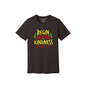 Camiseta informal de algodón 100% 3D Kindness Themes Print 12 opciones de color 160-180 Heavy GSM Diseño personalizable Logotipo de colocación - Product Image 4