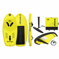 Planche hydrofoil gonflable OEM Efoil - Planche de paddle en PVC EVA Drop Stitch résistante à l'eau et écologique avec moteur