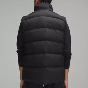 Ropa de calle informal personalizada para hombre, chaqueta con capucha acolchada con calefacción Softshell, ropa exterior sin mangas de nailon transpirable para trabajo de invierno y otoño - Product Image 3