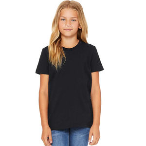 Camiseta personalizada de algodón 100% para adultos y niños, alta calidad, 180 gramos, manga corta, colorido, sólido, personalizado con tu propio logotipo - Product Image 3
