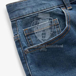 Shorts en jean légers et respirants pour homme, taille mi-haute élastique, confortables, vente en gros - Product Image 5