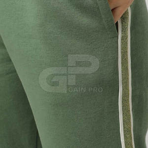 Confortable femmes survêtement athlétique Jogging costume entraînement Fitness tenue porter femmes survêtement sport Jogging ensemble - Product Image 6