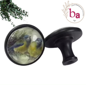 Perillas y manijas de cubierta de cristal de Metal para gabinetes de cocina, tocadores, escuelas, salas de estar, almacenes y uso al aire libre - Product Image 1