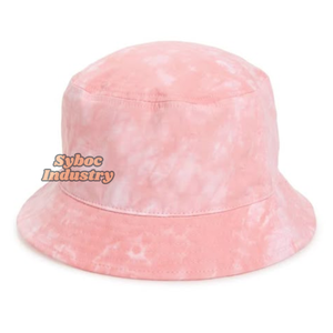 Sombrero de cubo personalizado de 2 paneles con tinte de corbata para hombre, gorra vaquera de alta calidad para correr de verano, bordado 3D deportivo Vintage para deportes de playa - Product Image 5