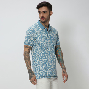 Camiseta de gran tamaño transpirable de algodón 100% de alta calidad para hombre, gráfico personalizado para camisetas de Polo, Jersey impreso, marca informal al por mayor - Product Image 5