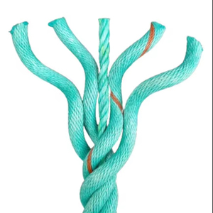 เชือกบรรจุภัณฑ์เชือกโพรพิลีน8มม. 4เส้นถักเชือก PE โรงงานเวียดนาม - Product Image 2