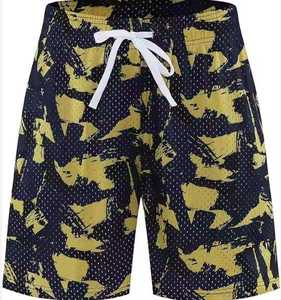 <b>Men's</b> High Waist B503 Sporty Corduroy Plaid Sports <b>Shorts</b> Breathable Summer Crop Eco-Friendly - Product Image 3