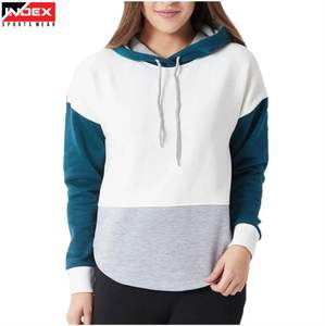 Sudadera con Capucha para Mujer, Estilo Urbano, con Recortes, Felpa Gruesa, Fabricante de Marca Privada, 2026 - Product Image 1