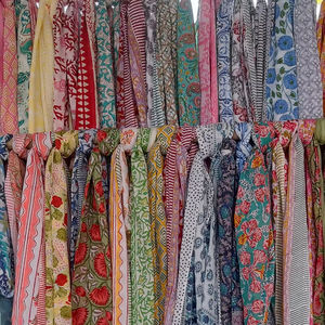 Main Bloc Imprimer Foulards Indien Coton Sarong Décoratif À La Main Coton Plage Paréo Imprimé Sarong Maillot De Bain - Product Image 1