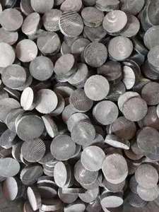 Cuerno de búfalo de primera calidad, botones negros en blanco con manchas blancas, estilo religioso ecológico de la India Raw Techniqu - Product Image 4