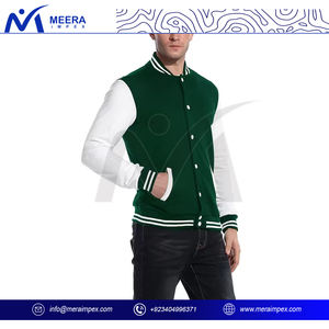 Toutes les saisons Veste universitaire légère respirante Style High Street Broderie personnalisée Mode quotidienne Hiver avec tissu tissé - Product Image 3