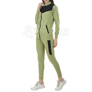 Women <b>Tracksuit</b> Custom Jogging <b>Tracksuit</b> Premium Quality Double Color Trendy Style Women <b>Tracksuit</b> For Top Selling - Product Image 2