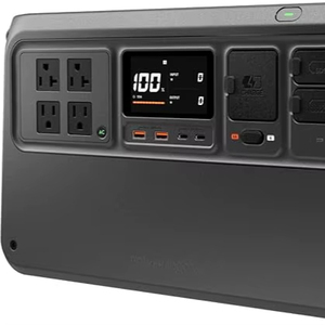 พร้อมจัดส่ง สถานีไฟฟ้าพกพา รุ่นใหม่ 1000 V2 แบตเตอรี่ LFP 1024Wh ขนาดกะทัดรัด กำลังไฟคงที่ 2600W - Product Image 1