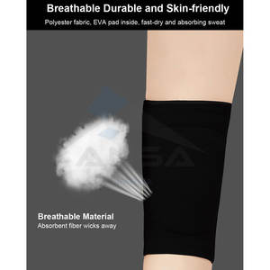 Genouillères pour femmes et hommes Danse Lutte Basketball Volleyball Protection des genoux Genouillères souples pour le travail Noir Moyen - Product Image 5