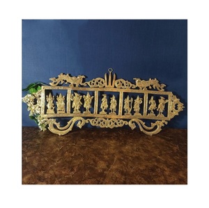 ประติมากรรมโลหะทองเหลืองอันศักดิ์สิทธิ์แผ่กระจายความเชื่อนิรันดร์และความงามในตำนานในรูปแบบสีทองเหนือกาลเวลาของความสมบูรณ์แบบทางศิลปะ - Product Image 5