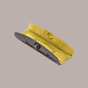 ถาดแบ่งแบบเดี่ยว100ชิ้นใน PET PP สีทองและสีดำสำหรับการอบและขนมสำหรับเอแคลร์ - Product Image 1