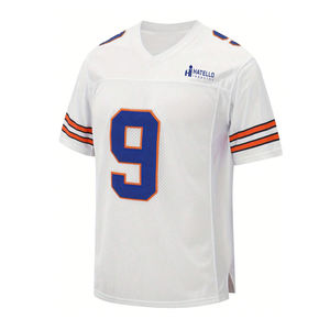 เสื้อบาสเก็ตบอลสำหรับผู้ชายผู้ใหญ่แบบกำหนดเองชื่อทีมและขนาดจำนวนรวมคุณสมบัติระบายอากาศขนาดใหญ่พิเศษ - Product Image 1