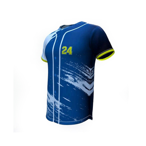 เสื้อเบสบอลผู้ชายแบบสั่งทำปี 2026 ระบายอากาศได้ดี ผลิตจากผ้าโพลีเอสเตอร์ 100% น้ำหนัก 220 กรัม บริการ OEM ราคาขายส่ง - Product Image 3