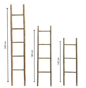 บันไดไม้ไผ่แบบเวียดนามเฟอร์นิเจอร์ไม้เป็นมิตรกับสิ่งแวดล้อมสำหรับตกแต่งห้องน้ำบ้านฟาร์มสวน - Product Image 3