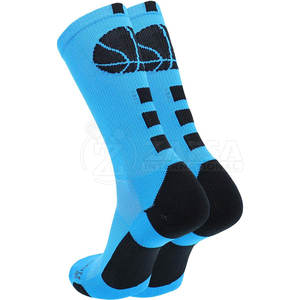 2025 Calcetines de baloncesto Neon Trim Highlights Visibilidad nocturna y estilo Calcetines de baloncesto - Product Image 3
