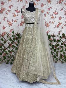 Lehenga choli ลำดับงานสำหรับผู้หญิง - Product Image 3