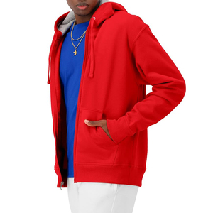 Adaptive zipper hoodie <b>neutral</b> profile soft hand feel relaxed casual tone universal wear for sale - Product Image 4