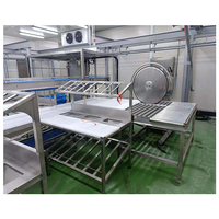 Ligne de transformation personnalisable pour abattoirs commerciaux : moutons, bovins, porcs, porcins, vaches, poissons, fruits de mer