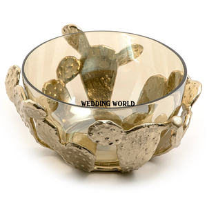 Cuenco de chocolate de cristal con acabado personalizado, cuenco dulce de diseñador de forma redonda, cuenco de chocolate elegante de calidad superior - Product Image 2