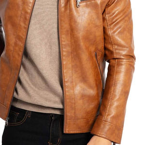 Chaquetas de cuero Bomber de alta calidad Shearling Fur Raf Aviation Flight Flying WW2 Chaqueta de piel de oveja - Product Image 5