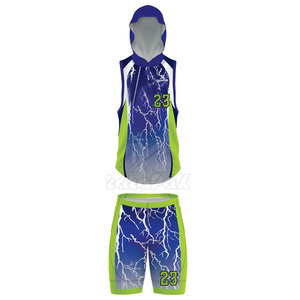 Ensemble d'uniformes de football 7v7 de niveau club premium avec textile respirant et écologique en polyester pour un entraînement cohérent et un jeu d'élite - Product Image 2