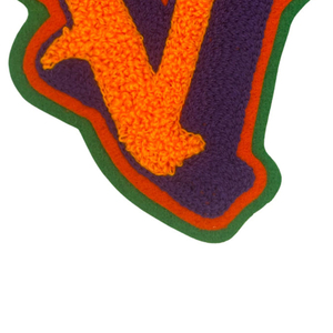 2024แผ่นปักลายด้วยเม็ดกำมะหยี่อุปกรณ์ตกแต่งเสื้อผ้าแผ่นปักโลโก้ตามสั่งสำหรับวิทยาลัยกลางแจ้ง - Product Image 4