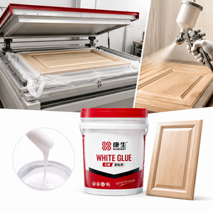 Luxury UV Resin <b>Kit</b> Non-Toxic Heat Resistant Water Based PU Press Glue for Membrane Press Machine Woodworking - Product Image 1