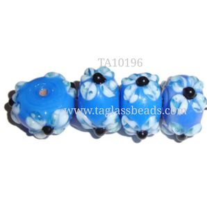 Perles de verre vénitien au chalumeau de formes mélangées pour la fabrication de bijoux fantaisie - Product Image 3