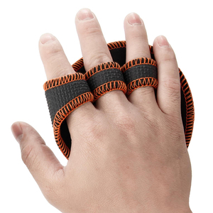 แผ่นรองฝ่ามือนีโอพรีนสำหรับยกน้ำหนัก5มม. ทนทานสำหรับยิมฟิตเนสช่วยป้องกันหนังด้านไม่ฉีกขาด - Product Image 3