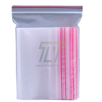 Sac à fermeture éclair prêt à expédier Sac transparent à fermeture éclair Emballage du produit Sac à fermeture éclair transparent pour vêtements