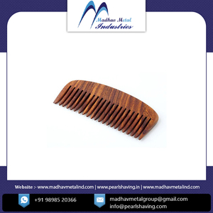 Peigne à barbe en bois de haute qualité en gros Peigne en bambou à long manche au meilleur prix - Product Image 4