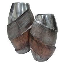 Florero de Aluminio Hecho a Mano, Ecológico, de Diseño Moderno, para Decoración del Hogar, Uso en Mesa de Sala de Estar - Product Image 5