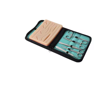 Maniquí de herramientas médicas profesionales, almohadilla de SUTURA QUIRÚRGICA DE ACERO INOXIDABLE OEM, Kit de sutura de entrenamiento de Cirugía de etiqueta privada - Product Image 2