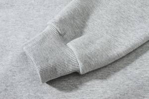 El mejor diseño personalizado Color sólido Ropa de calle Estilo de invierno Hombres Sudaderas Pullover Ropa Hombres Sudaderas para la venta mezcla de algodón - Product Image 5