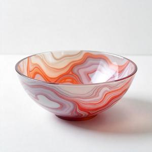 Tazón Artístico de Resina Epoxi Premium, Modelo Hecho a Mano con Patrón de Ángel para una Decoración Elegante del Hogar y Comedor, y Decoración Festiva - Product Image 3