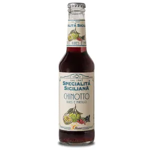 Made In Italy Beverage Carbonated Drink Soft Drink Alcohol Free 275 Ml Digestive Chinotto Currants And Blueberries Drink