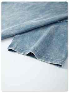 T-shirt pour homme en jersey 100% coton de haute qualité, impression personnalisée avec votre logo de marque, t-shirts graphiques de haute qualité, t-shirts vierges, effet délavé - Product Image 3