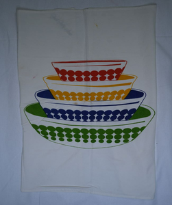 Custom Eco-Friendly 100% Cotton Hypoallergenic Square Kitchen <b>Towel</b> Disposable <b>Tea</b> <b>Towel</b> <b>Orange</b> Flower Design Quick-Dry Hand - Product Image 3