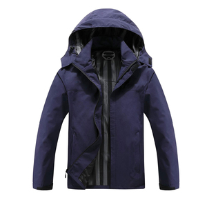 2024 hiver saison haute rue Softshell coupe-vent veste haute qualité conception personnalisée à capuche fermeture éclair directe usine taille en gros - Product Image 4