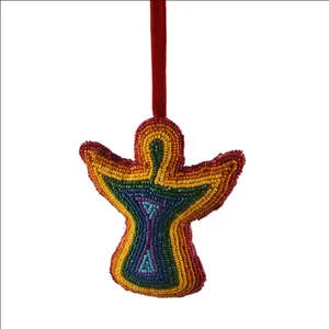 Good Quality LGBTQ Gay Pride Ally Xmas Beads Hanging Ornaments The Rainbow Accessories Home Christmas Tree Decorations
