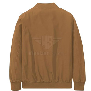 Chaqueta Bomber Clásica para Hombre, Ajuste Cómodo, Uso Diario Informal, Estilo Urbano Moderno, Atuendo de Moda, Chaquetas de Invierno - Product Image 2