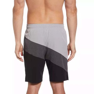 2025 nueva llegada verano venta al por mayor de alta calidad Casual gimnasio desgaste poliéster algodón contraste Color hombres pantalones cortos transpirables para la venta - Product Image 6