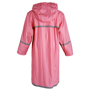 Ropa impermeable personalizada para hombre PU impermeable con capucha impermeable a prueba de viento transpirable Color negro impermeable - Product Image 5